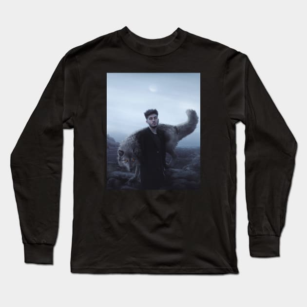 Lycan II Long Sleeve T-Shirt by RoscoAdrian